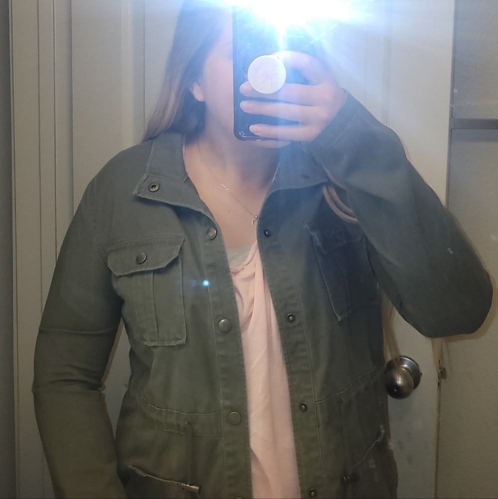 Arizona Jean Co Olive green jacket